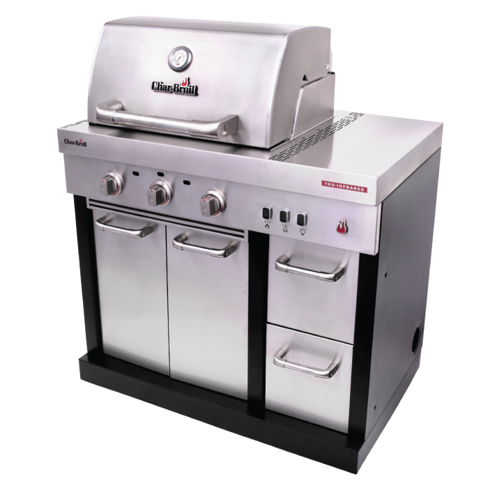 Char-Broil 463246018 MODULAR OUTDOOR KITCHEN AMPLIFIRE™ 3-BURNER GAS GRILL