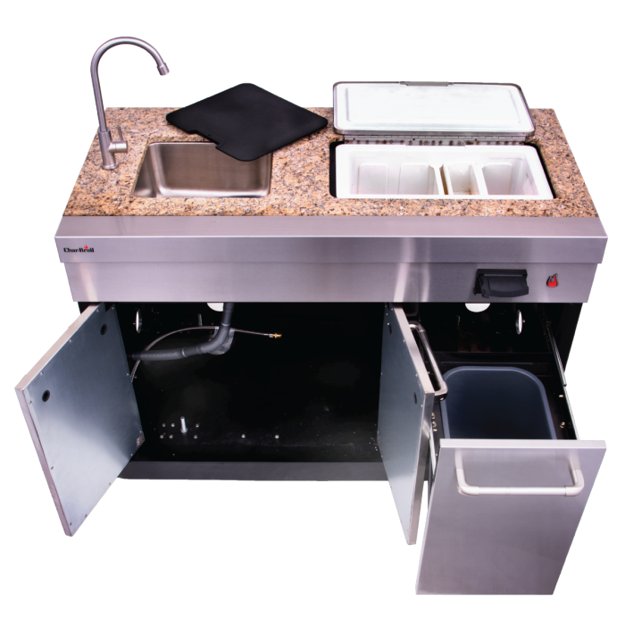 Char-Broil 463246418 MODULAR OUTDOOR KITCHEN ENTERTAINMENT MODULE - ED ...