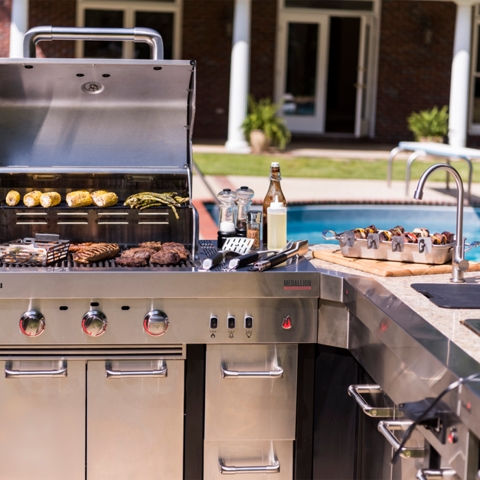 Char-Broil 463246418 MODULAR OUTDOOR KITCHEN ENTERTAINMENT MODULE - ED ...