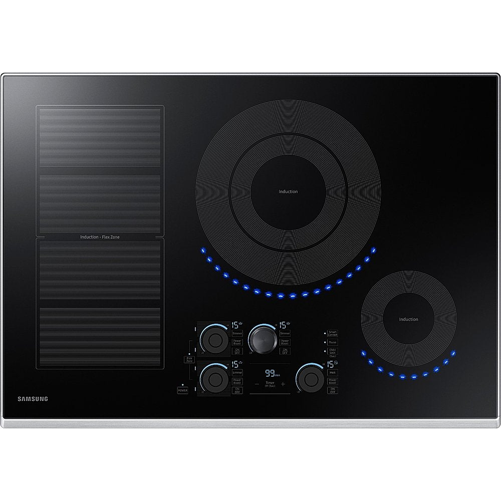 SAMSUNG NZ30K7880US/AA 30&quot; Smart Induction Cooktop in Stainless Steel