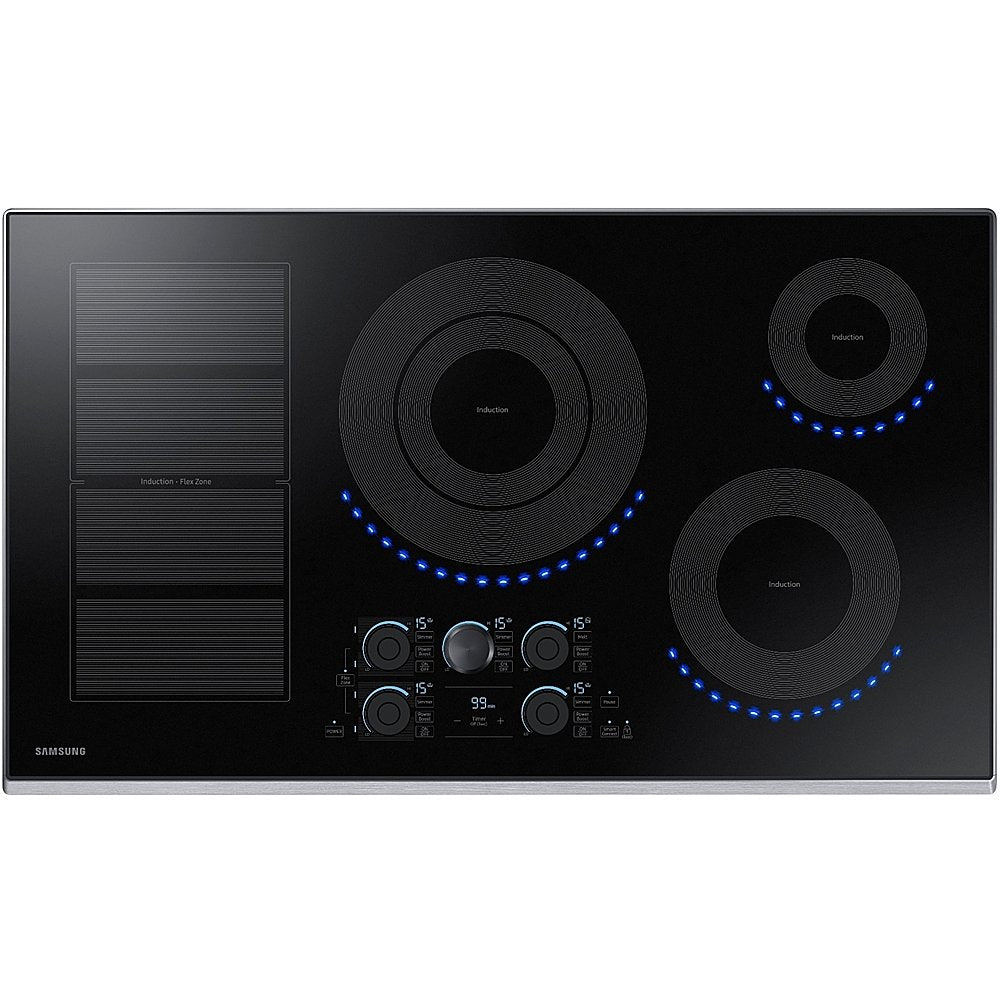 SAMSUNG NZ36K7880US/AA 36&quot; Smart Induction Cooktop in Stainless Steel