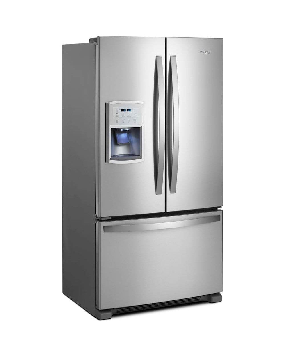 WHIRLPOOL WRF550CDHZ 36-inch Wide Counter Depth French Door Refrigerator - 20 cu. ft.