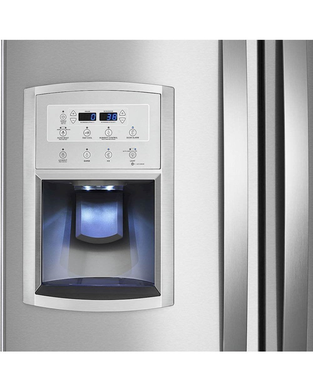 WHIRLPOOL WRF550CDHZ 36-inch Wide Counter Depth French Door Refrigerator - 20 cu. ft.