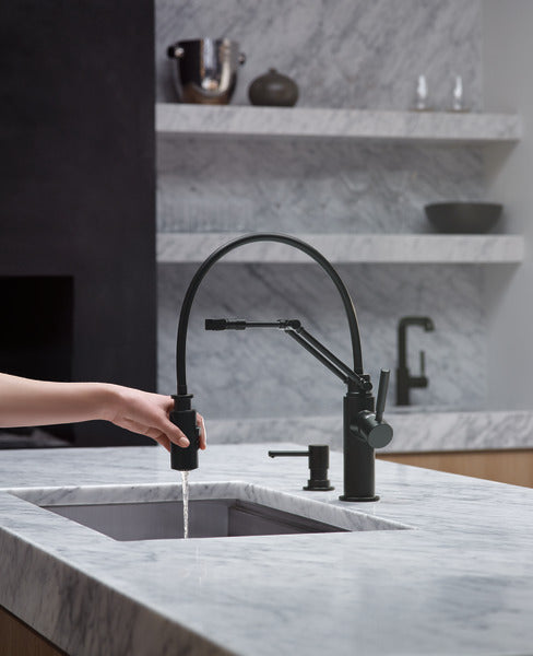 BRIZO SOLNA® Single Handle Articulating Kitchen Faucet with SmartTouch® Technology