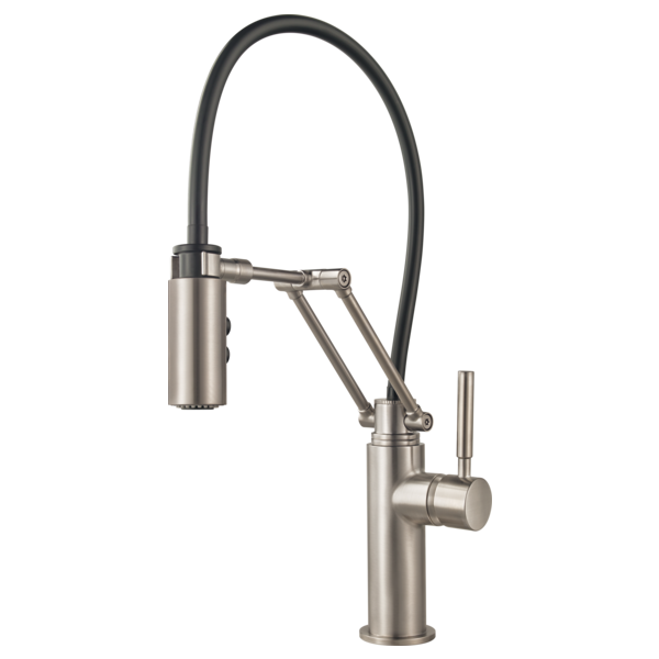 BRIZO SOLNA® Single Handle Articulating Kitchen Faucet with SmartTouch® Technology