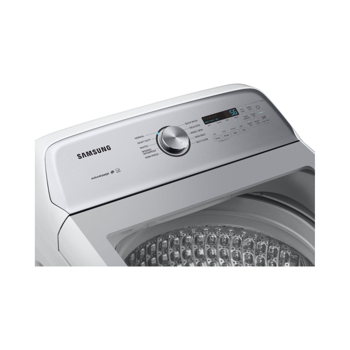 SAMSUNG WA50R5200AW/US 5.0 cu. ft. Top Load Washer with Active WaterJet in White