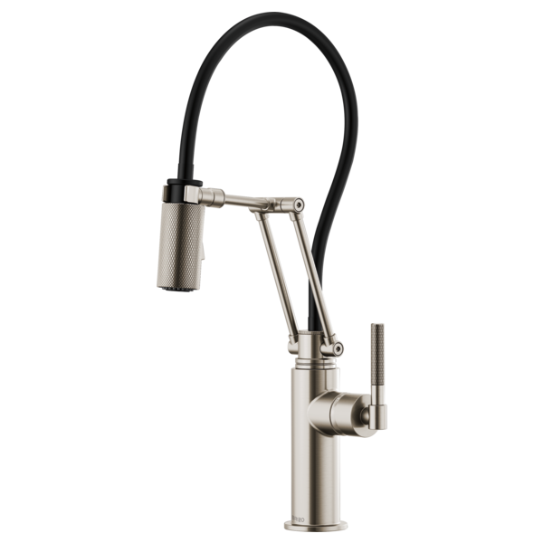 BRIZO LITZE Articulating Faucet with Knurled Handle