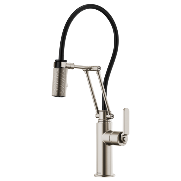 BRIZO LITZE Articulating Faucet with Industrial Handle