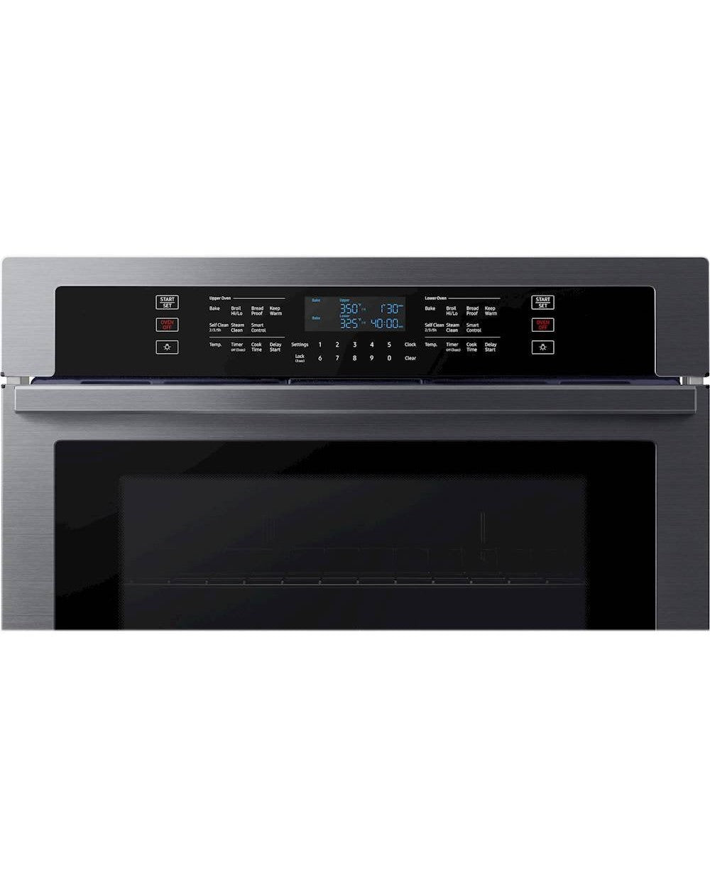 SAMSUNG NV51T5511DG/AA 30&quot; Smart Double Wall Oven in Black Stainless Steel