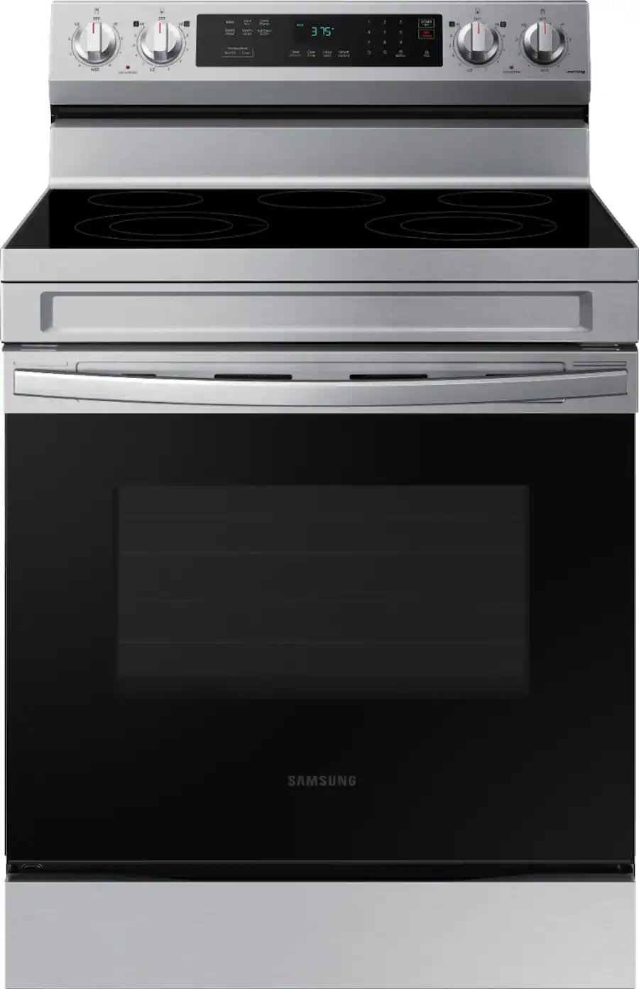 SAMSUNG NE63A6311SS/AA Electric Range Self Clean | Wi-Fi | 6.3 cu.ft.