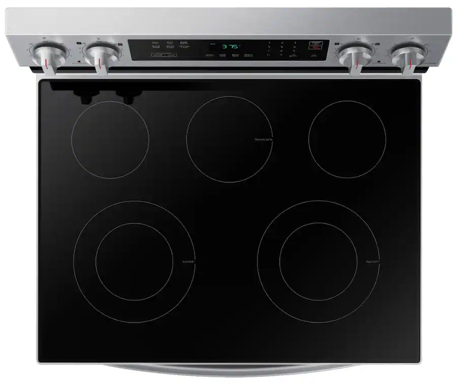 SAMSUNG NE63A6311SS/AA Electric Range Self Clean | Wi-Fi | 6.3 cu.ft.