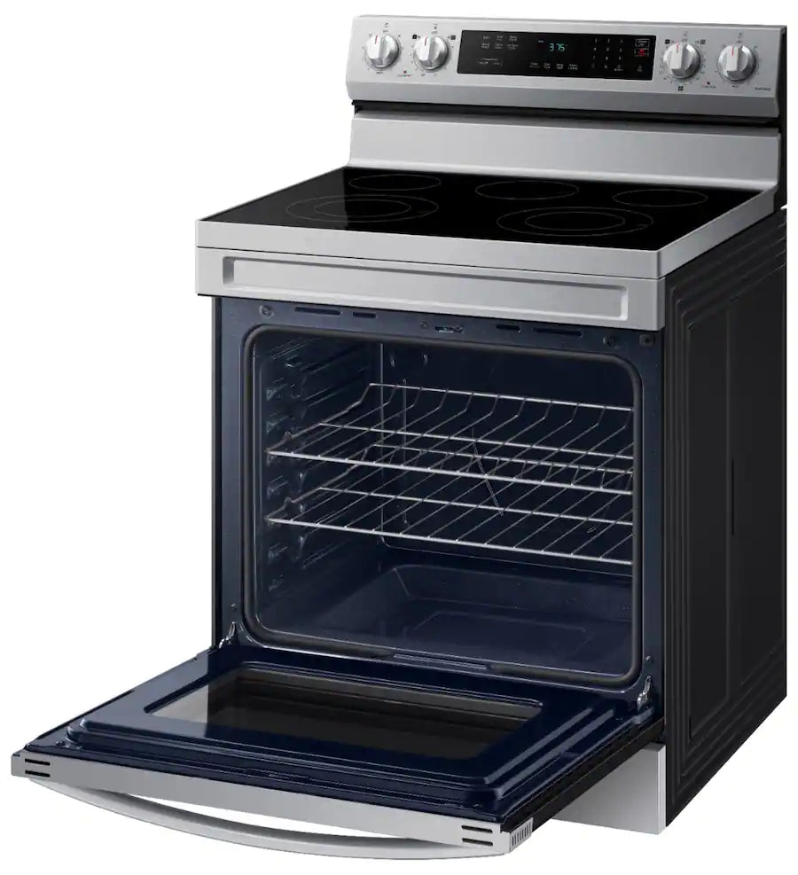 SAMSUNG NE63A6311SS/AA Electric Range Self Clean | Wi-Fi | 6.3 cu.ft.