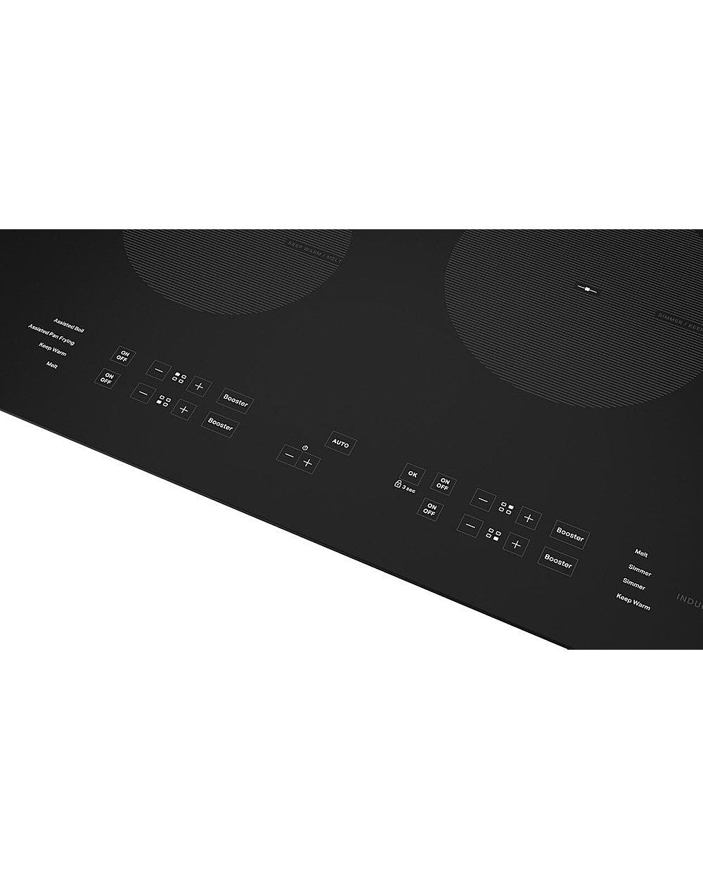 WHIRLPOOL WCI55US4JB 24&quot; ADAPTIVE INDUCTION COOKTOP