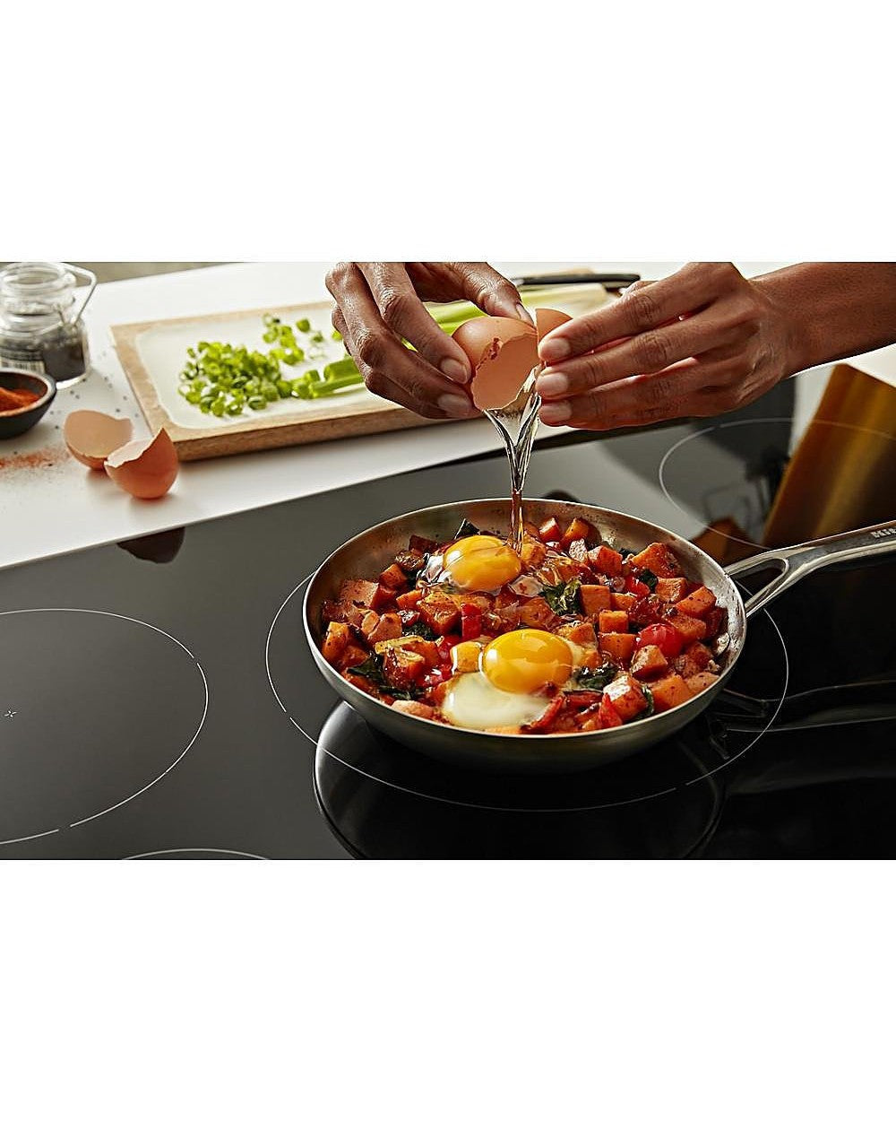 KITCHENAID KCIG550JBL 30-Inch 5-Element Sensor Induction Cooktop