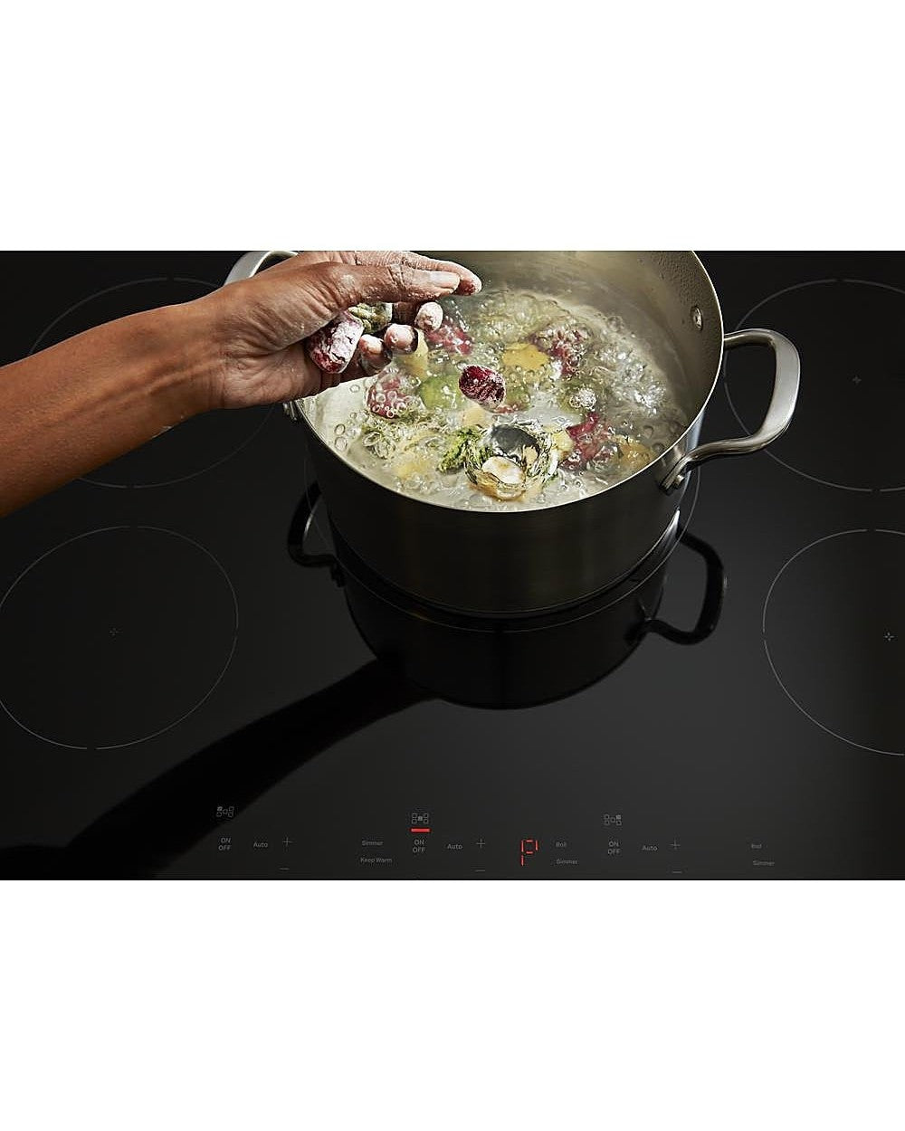 KITCHENAID KCIG550JBL 30-Inch 5-Element Sensor Induction Cooktop