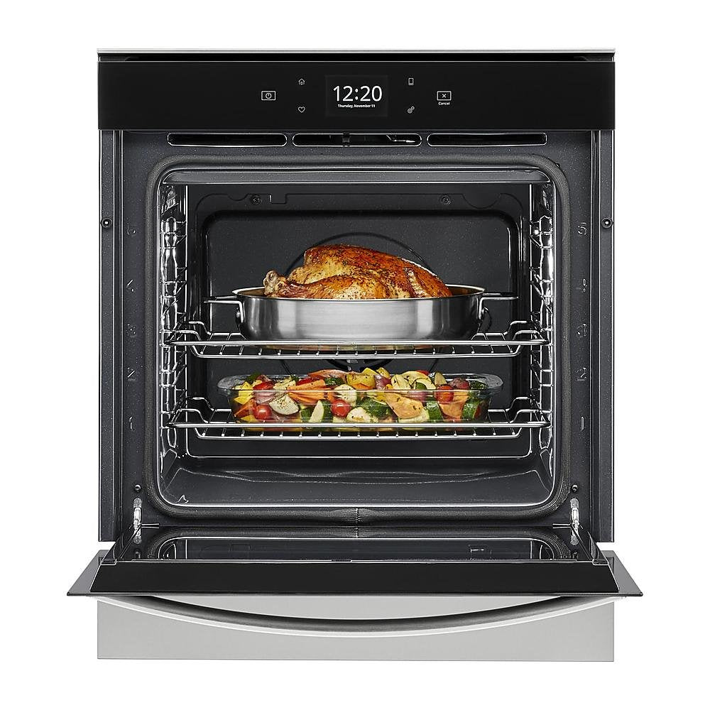 WHIRLPOOL WOS52ES4MZ 24 Inch Convection Wall Oven