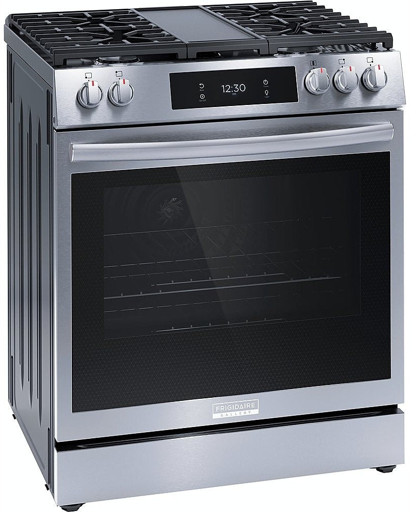 FRIGIDAIRE GCFG3060BF Gallery 30&quot; Front Control Gas Range with Total Convection