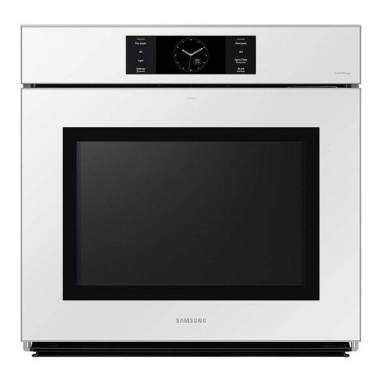 SAMSUNG NV51CB700S12/AA Bespoke 30&quot; White Glass Single Wall Oven