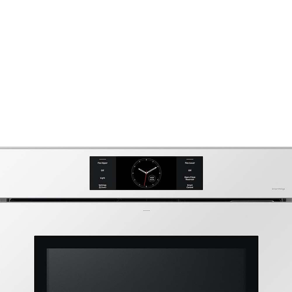 SAMSUNG NV51CB700S12/AA Bespoke 30&quot; White Glass Single Wall Oven