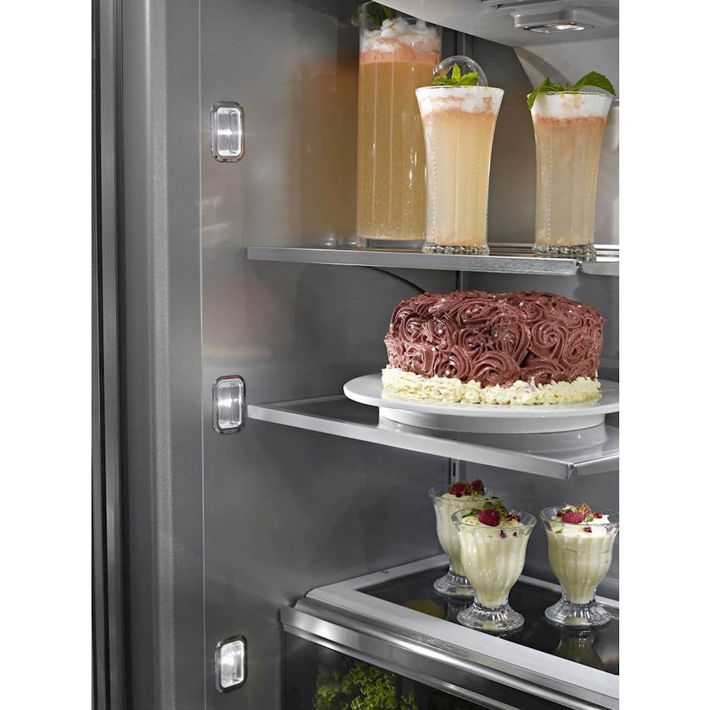 KITCHENAID KBFN502EPA  42&quot; Width Built-In Panel Ready French Door Refrigerator