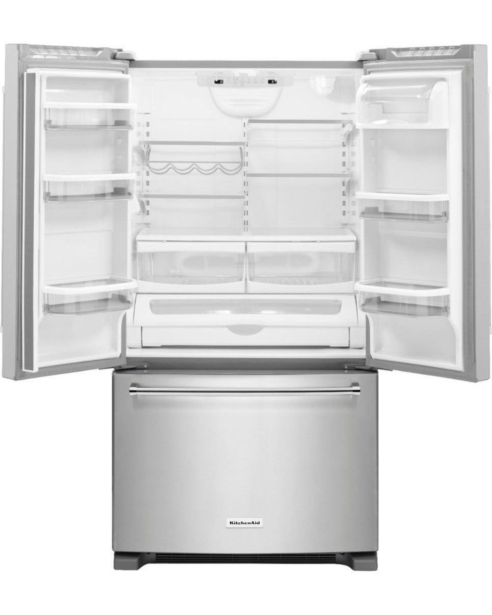 KITCHENAID KRFF305ESS 25 Cu. Ft. 36-Width Standard Depth French Door Refrigerator