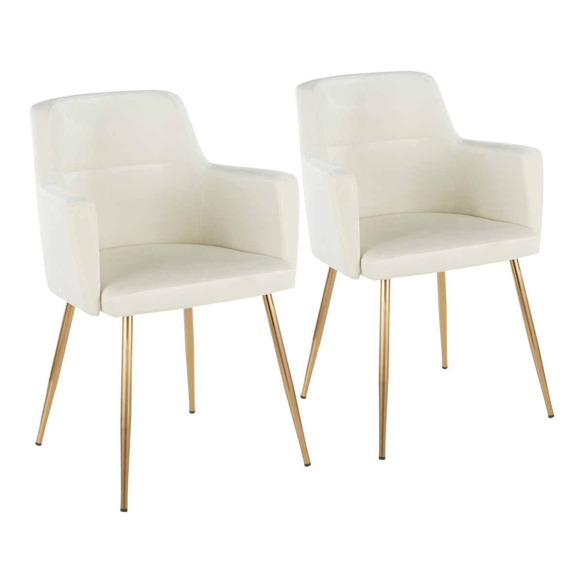 LUMISOURCE ANDREW CHAIR - SET OF 2