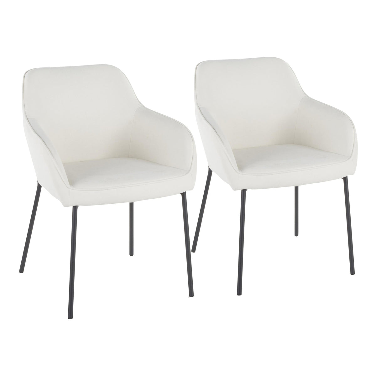 LUMISOURCE DANIELLA DINING CHAIR - SET OF 2