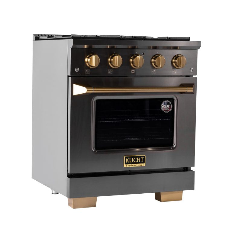 KUCHT Gemstone Professional 30&quot; Convection Oven - Titanium Stainless Steel
