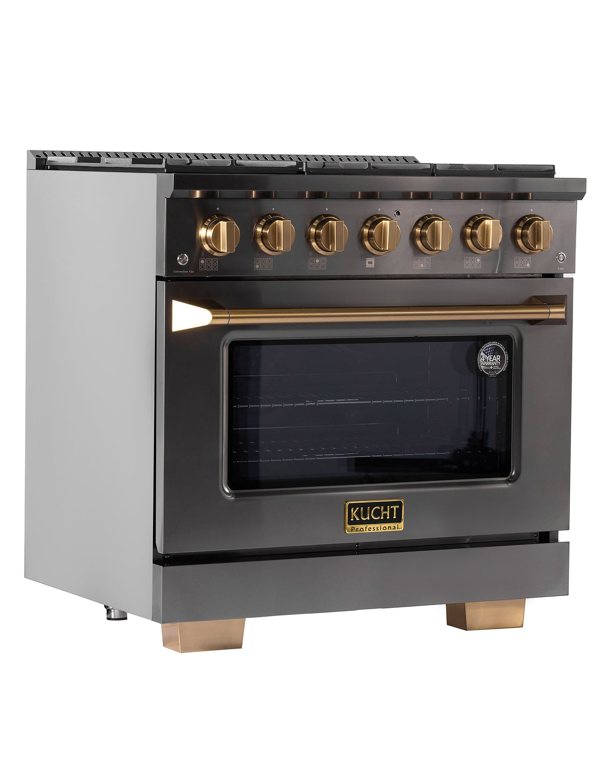 Products KUCHT Gemstone Professional 36&quot; Convection Oven - Titanium Stainless Steel