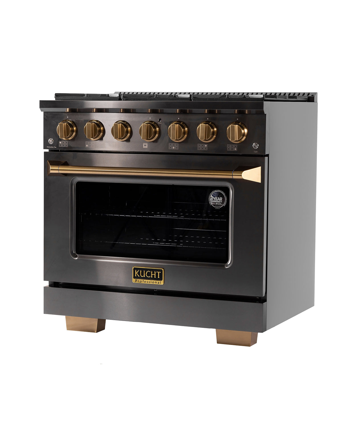 Products KUCHT Gemstone Professional 36&quot; Convection Oven - Titanium Stainless Steel