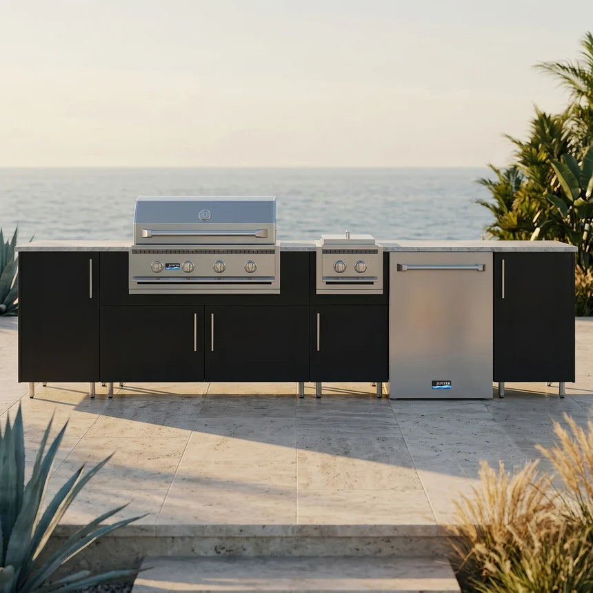 Premium Outdoor Kitchen Set – 126" Breakwater