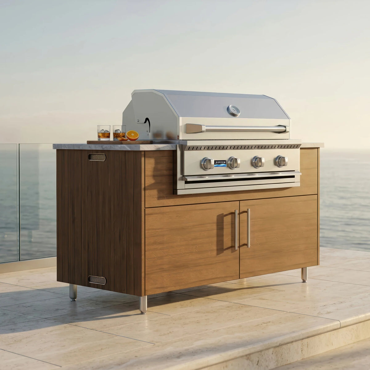 Premium Outdoor Kitchen Set – 50" Surf