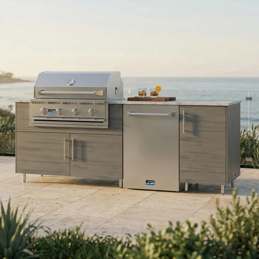Premium Outdoor Kitchen Set – 90" Bayside