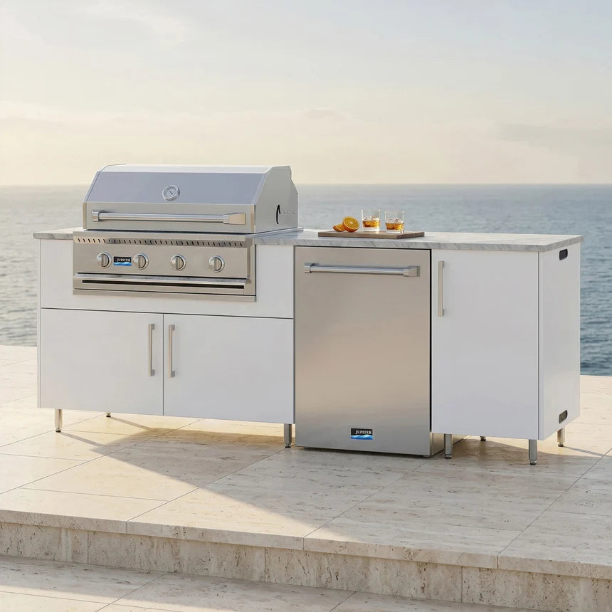 Premium Outdoor Kitchen Set – 90" Bayside