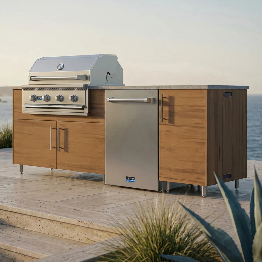 Premium Outdoor Kitchen Set – 90" Bayside