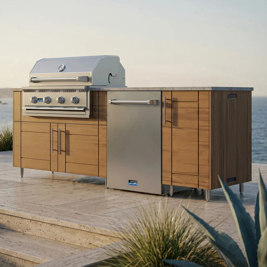 Premium Outdoor Kitchen Set – 90" Bayside