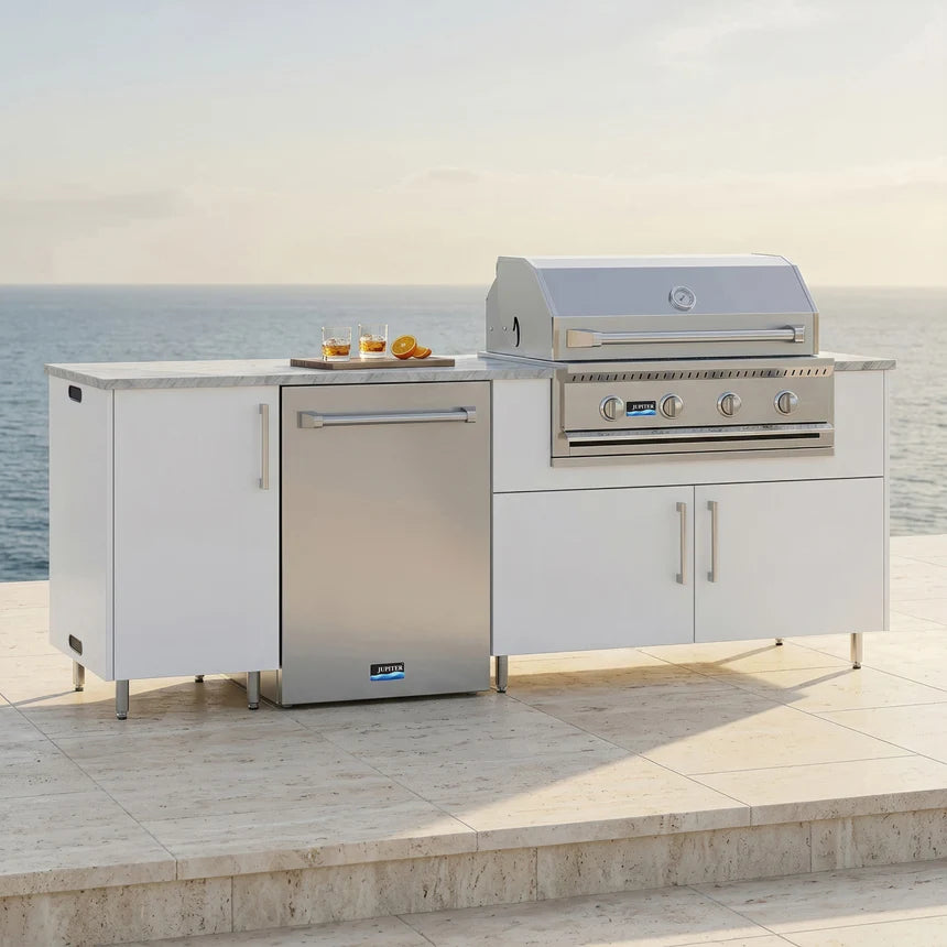 Premium Outdoor Kitchen Set – 90" Bayside