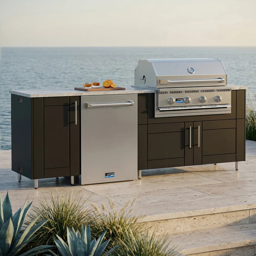 Premium Outdoor Kitchen Set – 90" Bayside