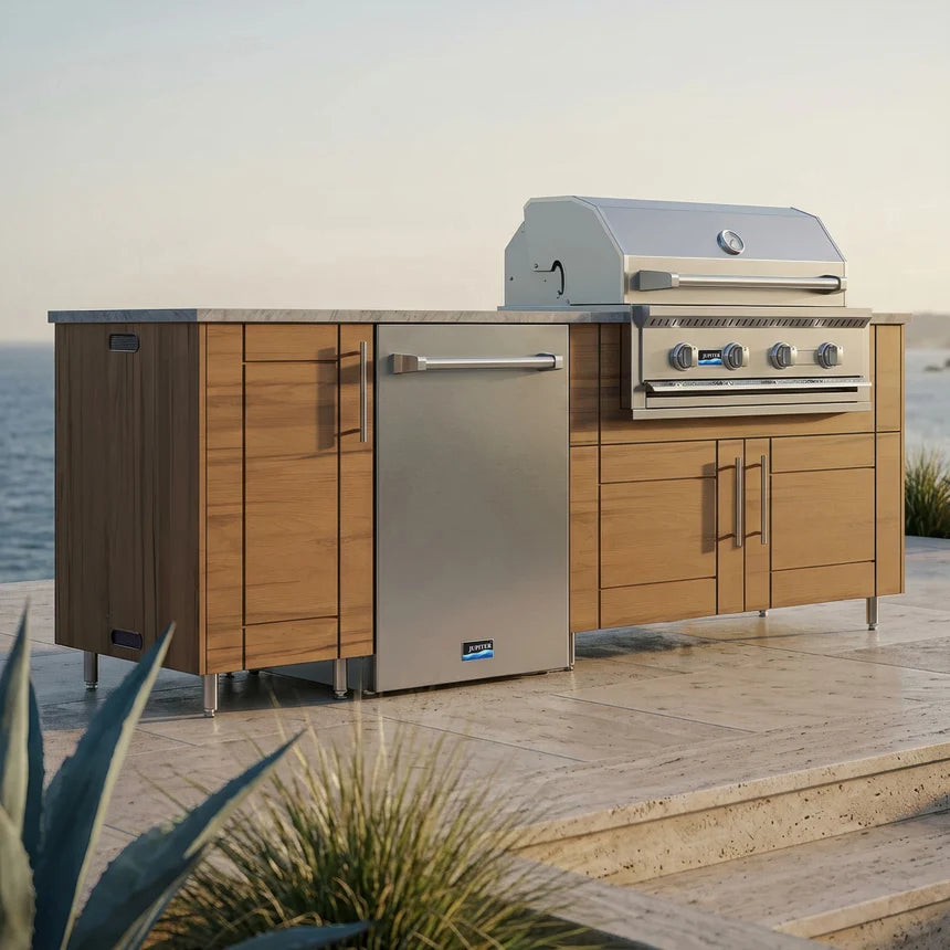 Premium Outdoor Kitchen Set – 90" Bayside