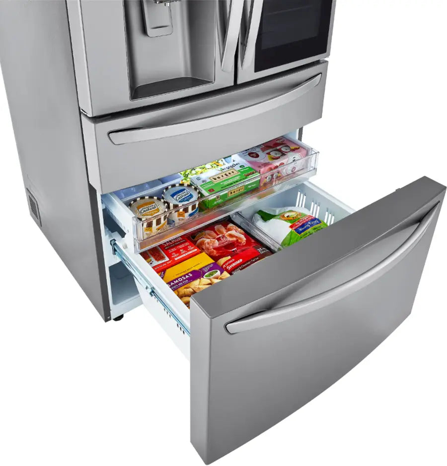 LG 23 cu. ft. Smart Wi-Fi Enabled InstaView® Door-in-Door® Counter-Depth Refrigerator