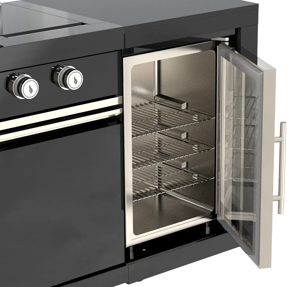 BROIL CHEF Yosemite 6 Burner Black S/S Suite