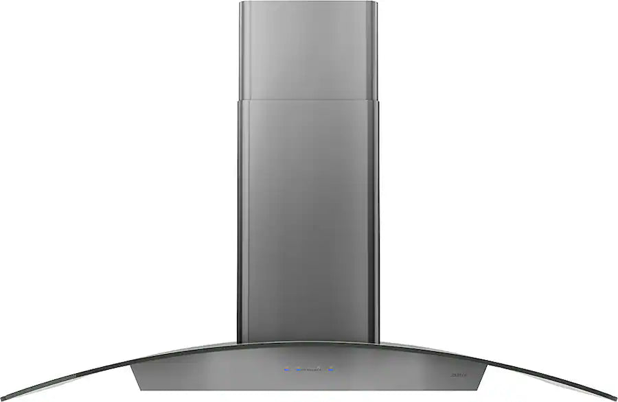 ZEPHYR ZRE-M90BBSGG Ravenna Island Hood 90cm - Black Stainless