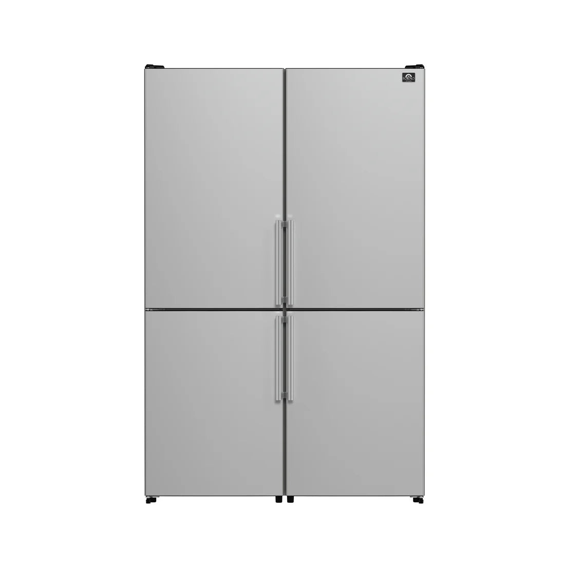 FORNO Guardia 46.8-Inch Double Bottom Freezer Refrigerators
