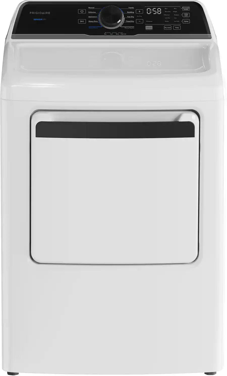 FRIGIDAIRE FLVE7523BW 7 Cu. Ft. Electric Dryer