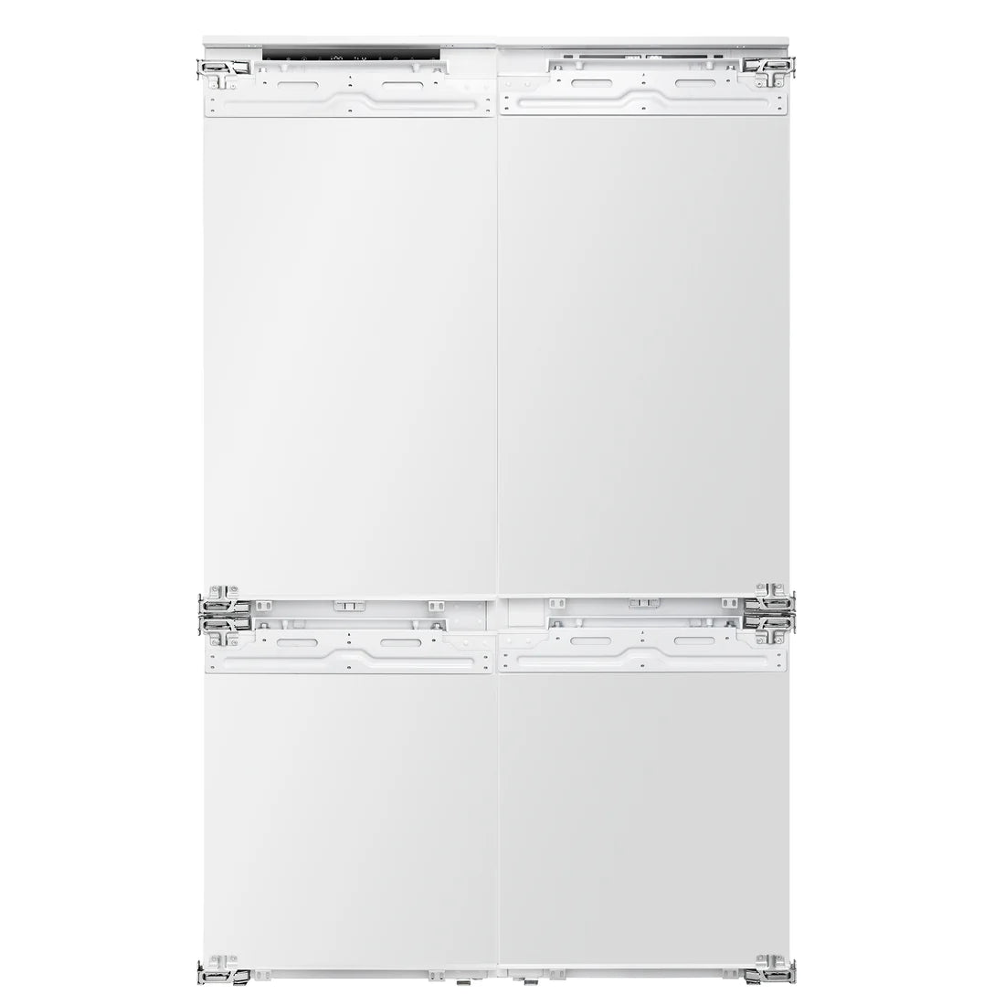 FORNO FFRBI1794-42 Rivestito 42 Inch Panel Ready Double Bottom Freezer