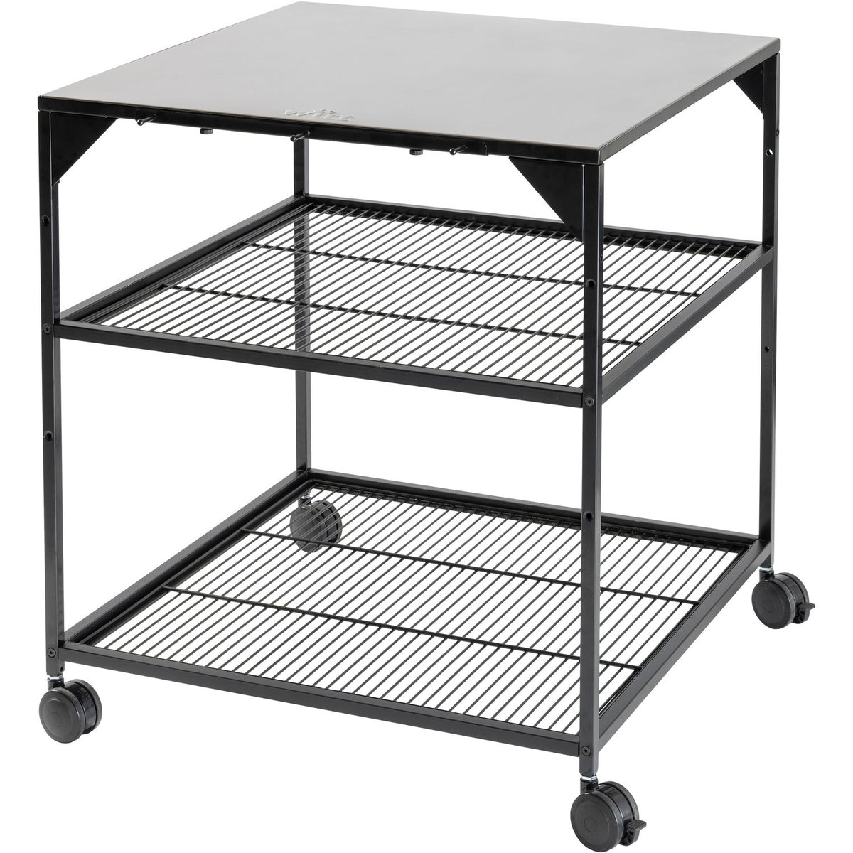 WITT 48651013 Pizza Table on Wheels - Black