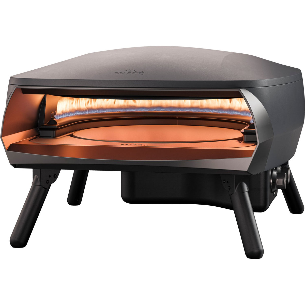 WITT ER16-MG ETNA Rotante 16" Rotating Pizza oven - Matte Graphite
