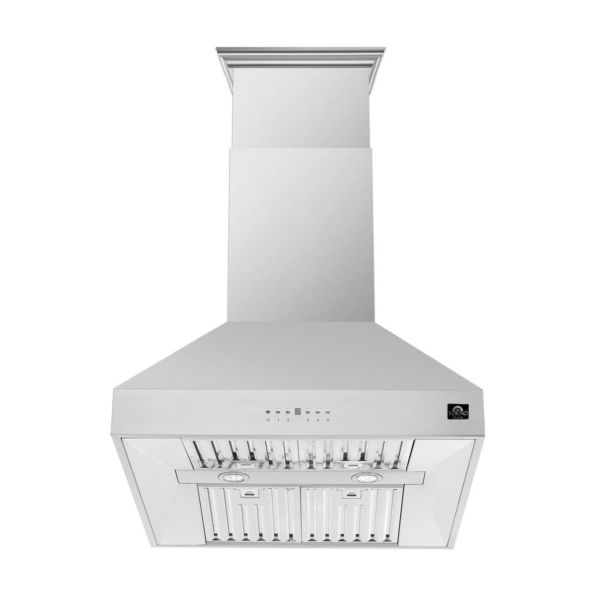 FORNO FRHIS5129-30 30" Island Range Hood - Stainless