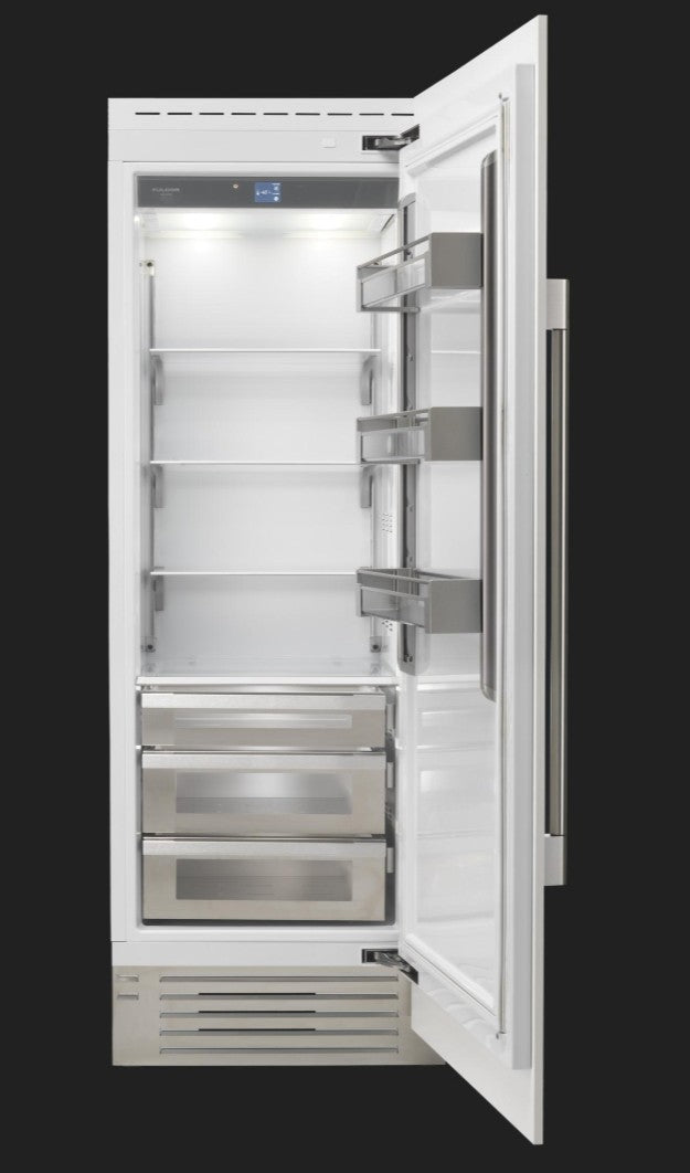 FULGOR MILANO F7IRC30O1-R 30&quot; BUILT-IN FRIDGE COLUMN PANEL READY