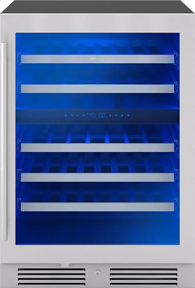 ZEPHYR PRW24C02CG Dual Zone Wine Cooler